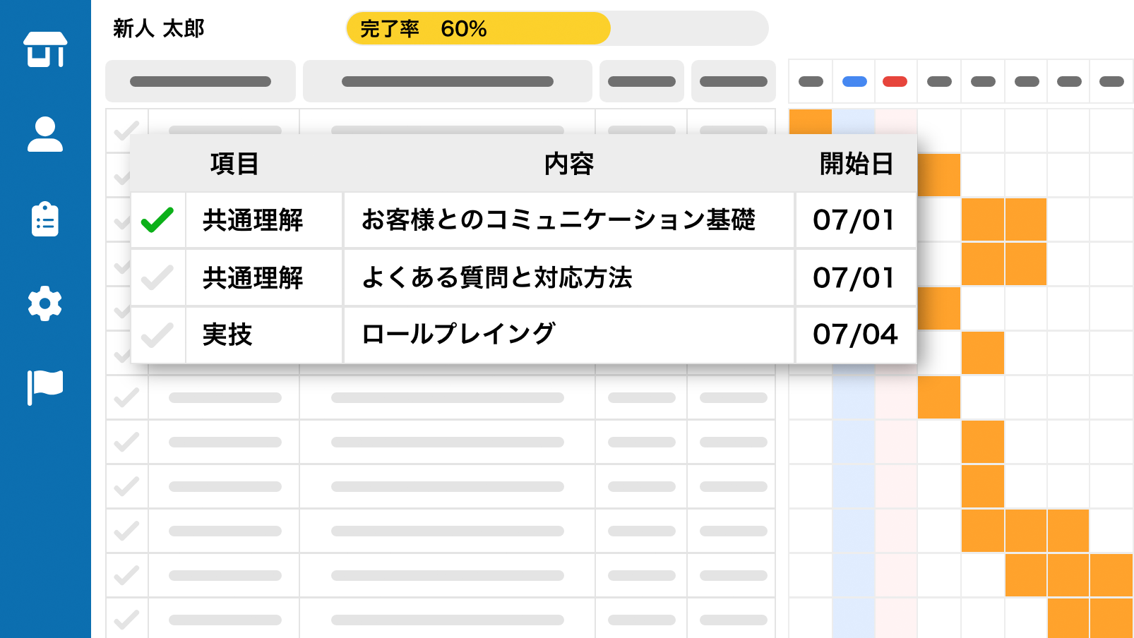 育成プログラム構築のイメージ画像